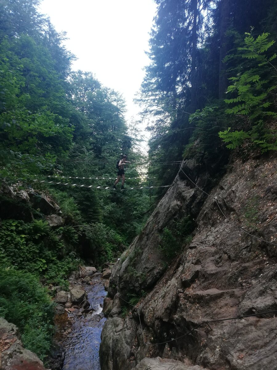 Via Ferrata, Tsekeissä