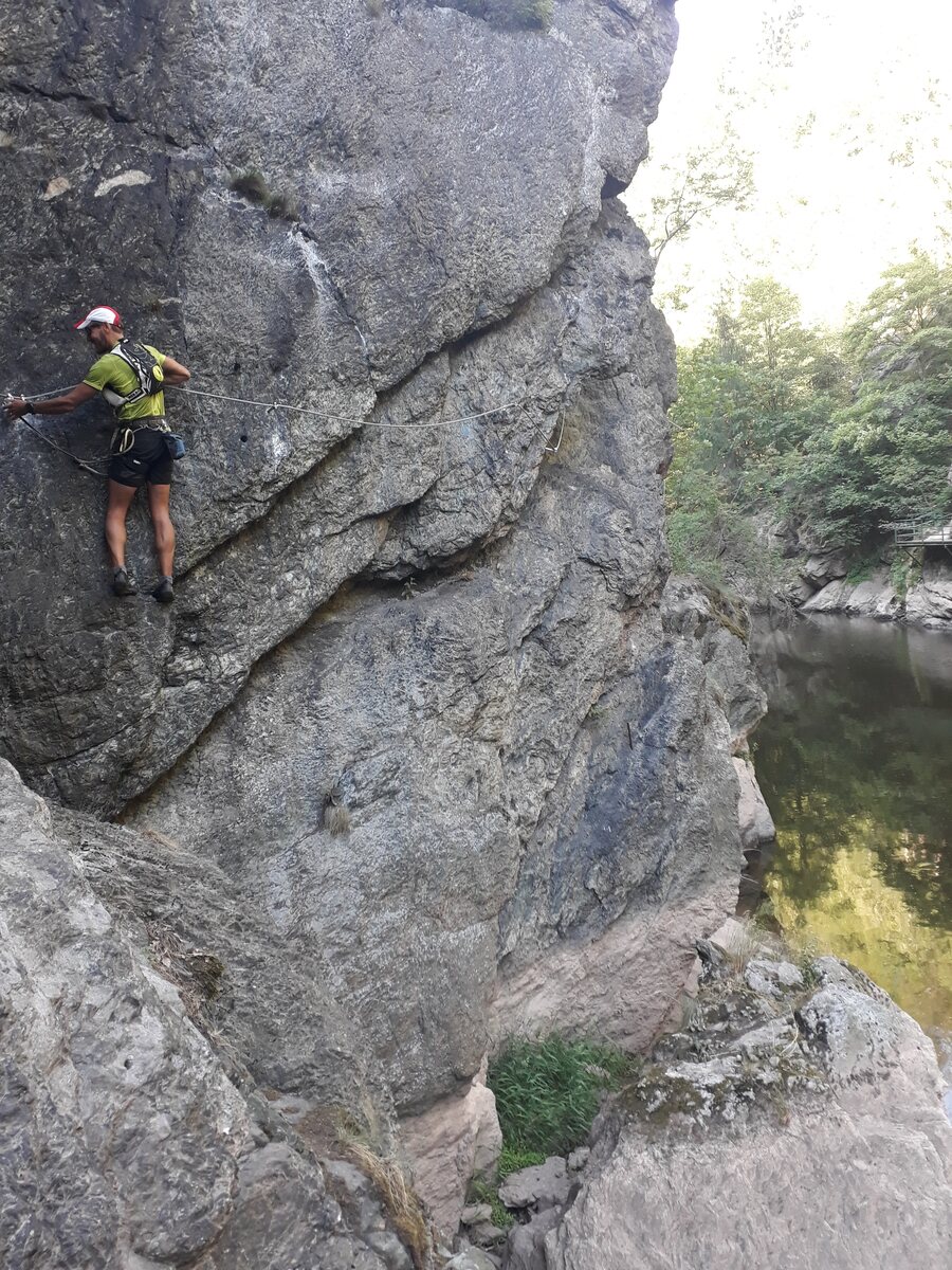 Via Ferrata, Tsekeissä