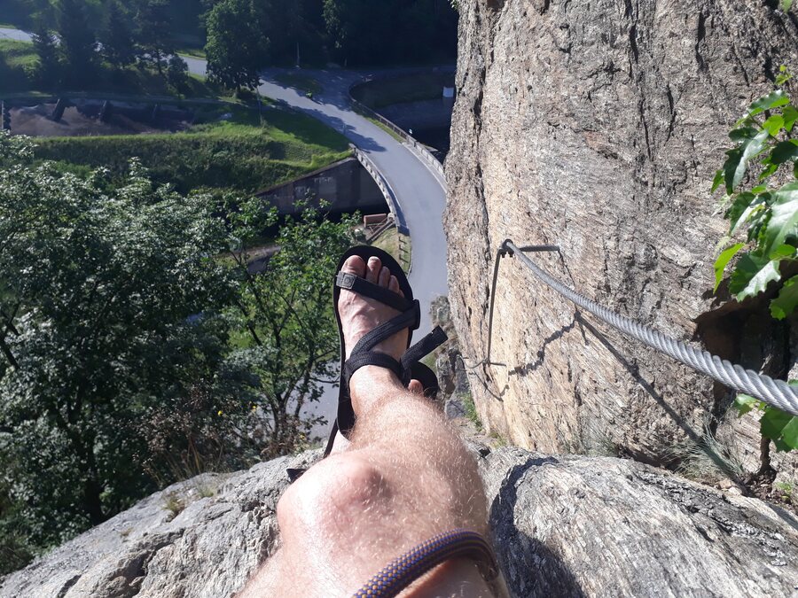 Via Ferrata, Tsekeissä