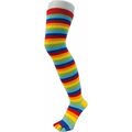 TOETOE Over-Knee Stripy Rainbow
