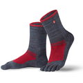 Knitido Outdoor Hiking longueur mollet Gris / rouge