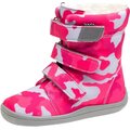 Beda Barefoot children's winter boots Różowy