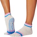 ToeSox Full toe ankle grip Paradise Navy Stripe