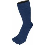 TOETOE Silk Mid-Calf Tummansininen
