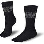Knitido Merino & Cashmere Snowflakes Черен