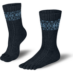 Knitido Merino & Cashmere Snowflakes Тъмно сиво (Anthracite)