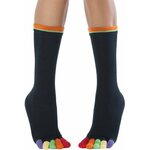 Knitido Rainbows (Crew) Happy Toes