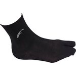 Freet Twotoe bamboo sock Black