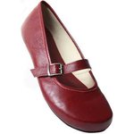 Tadeevo MINIMALIST CLASSIC BALLET PUMPS Red