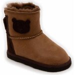 Dodo Shoes Merino Fur vinter støvlene Little Bjørn/Caramel