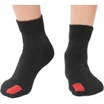 Plus12 cotton Socken kinder und frauen Schwarz