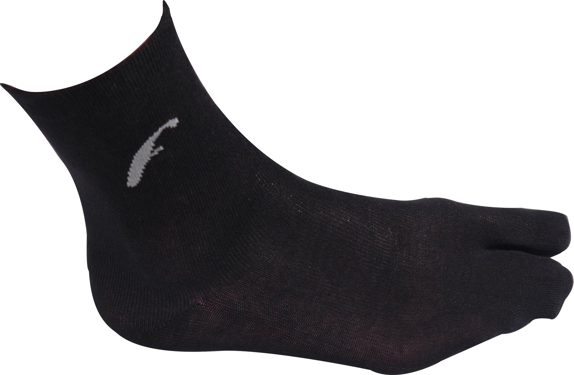 Freet Twotoe bamboo sock Musta