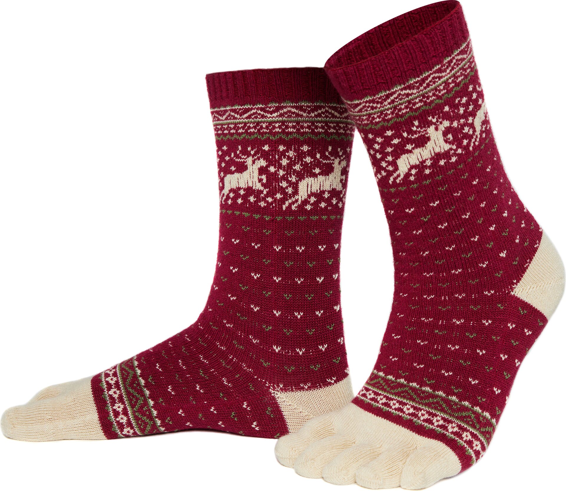 Knitido Hossa Bumbac & șosete de lână Bej