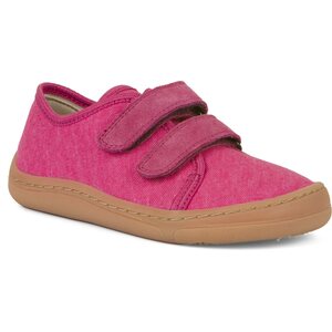 Froddo Barefoot kinder canvas sneakers, Fuchsie, 23