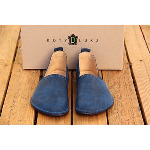 BotyLuks Fuego Barefoot moccasins, sininen, 37 (sisämitta 24,4 cm, leveys 9,5 cm)