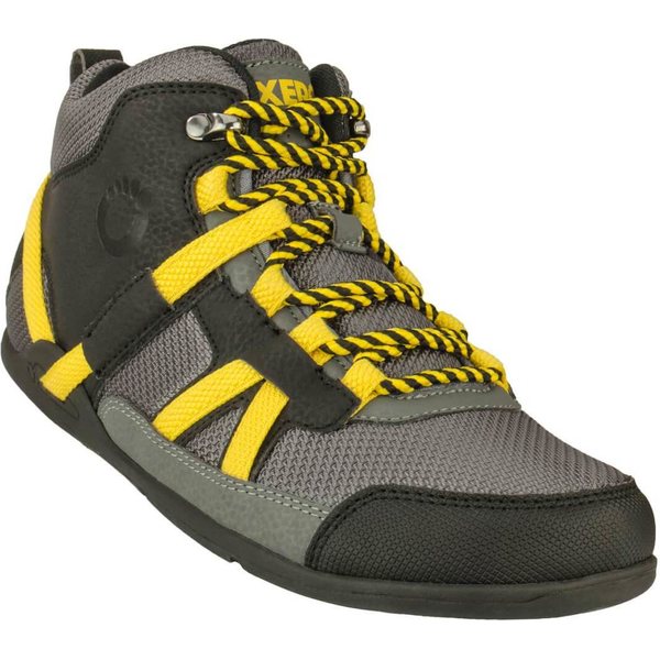 Shoes Daylite hiker - men, sort / gul, US M11.5 (indermål 28,8 cm, svarer størrelse 43,5) Barefoot trekking shoes | Natural Movement Dansk