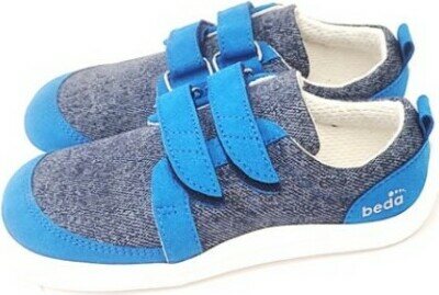 Beda Barefoot bambini Scarpe da ginnastica Denim