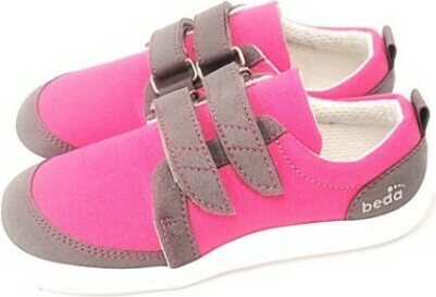 Beda Barefoot bambini Scarpe da ginnastica Raspberry
