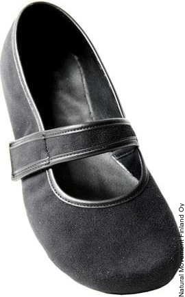 Tadeevo Minimalist Velvet Ballet Pumps Μαύρο