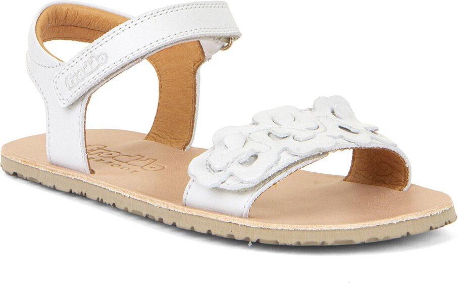 Froddo Barefoot Flexy Flowers Bílá