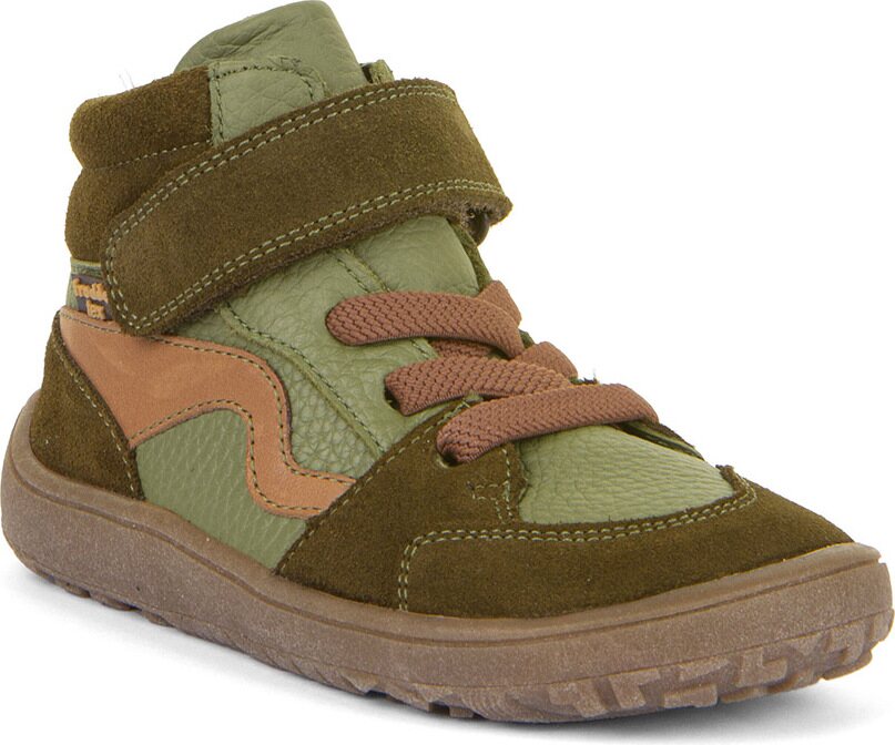 Froddo Barefoot Tex Go nilkkurit Oliivinvihreä