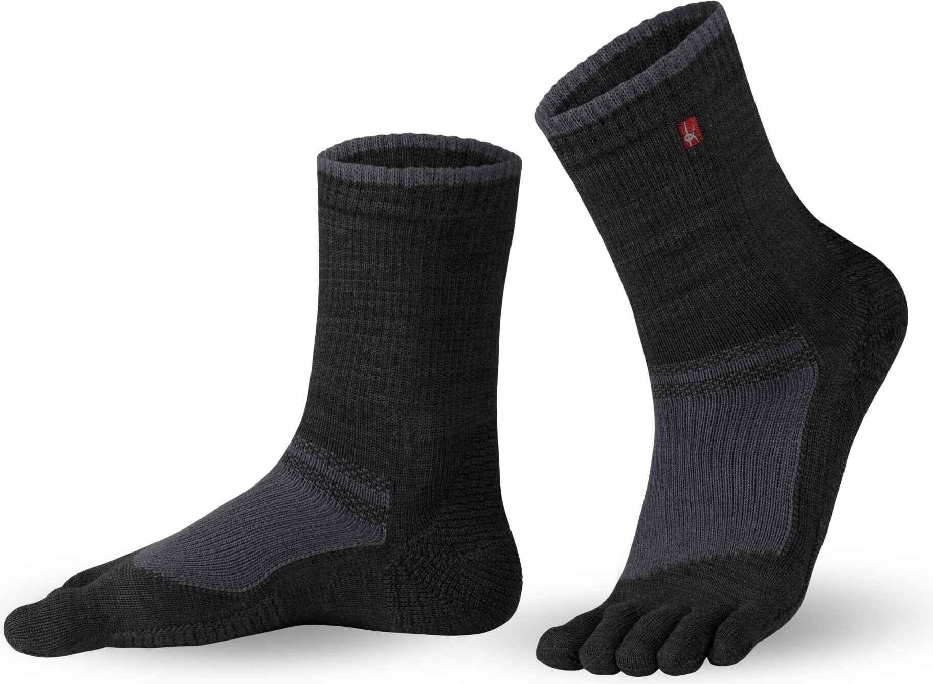 Knitido Outdoor Hiking pohjepituus Musta / harmaa