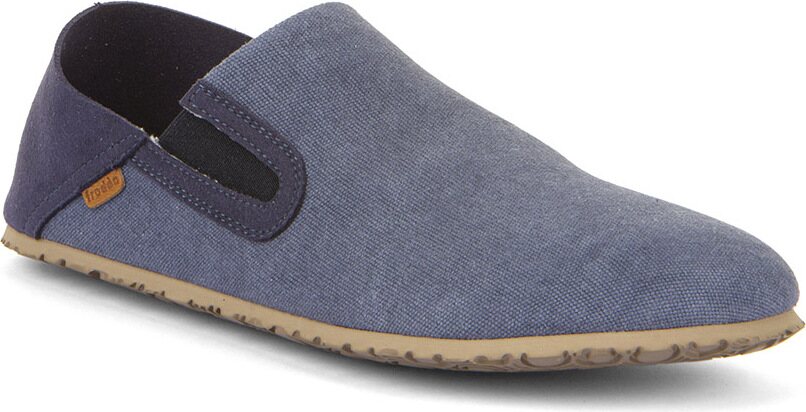 Froddo Barefoot canvas chaussons d'intérieur Bleu