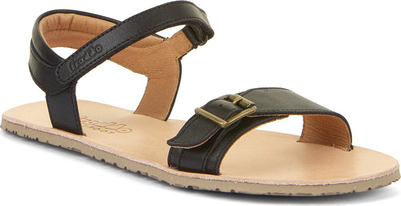 Froddo Barefoot Flexy Buckle Czarny