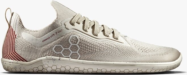 Vivobarefoot Primus Lite Knit miesten Silver Birch