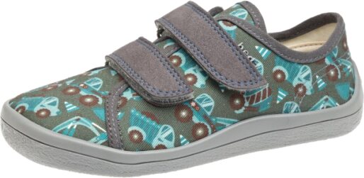 Beda Barefoot detské Patterned tenisky Trucks