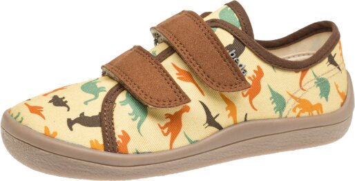 Beda Barefoot detské Patterned tenisky Dino