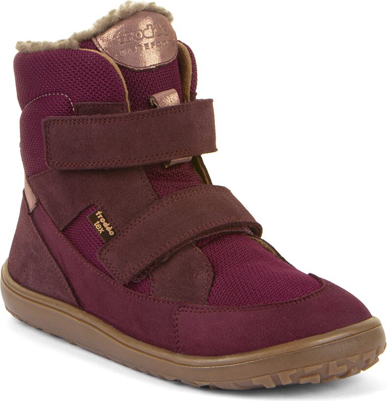 Froddo Barefoot UP TEX Winter Viininpunainen