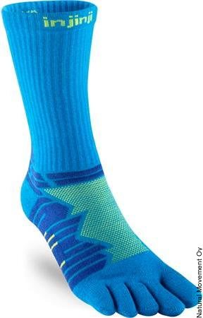 Injinji Ultra Run Crew Coolmax Lime