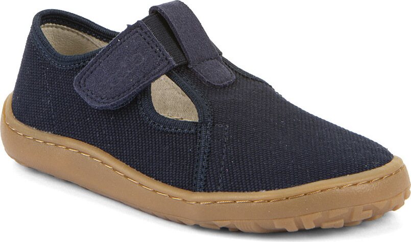 Froddo Barefoot Canvas T-bar Blu scuro