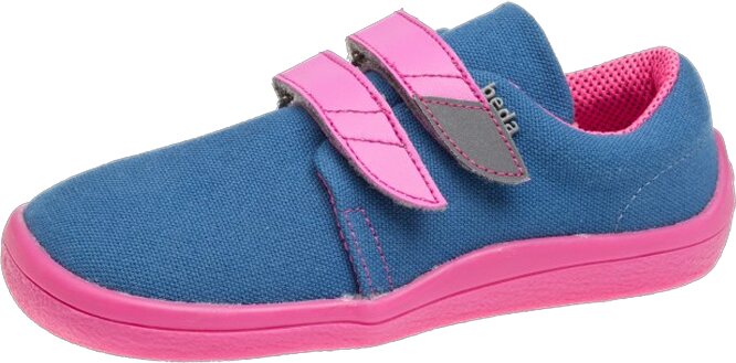 Beda Barefoot детское canvas plimsolls Blueberry