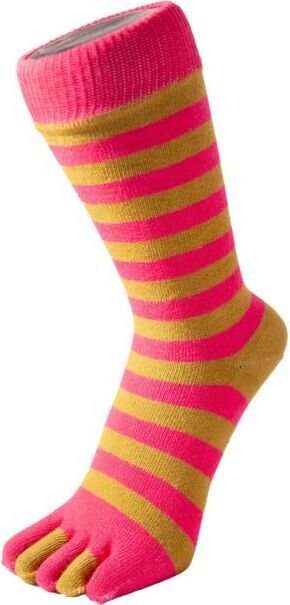 TOETOE Mid-Calf Stripy Gold