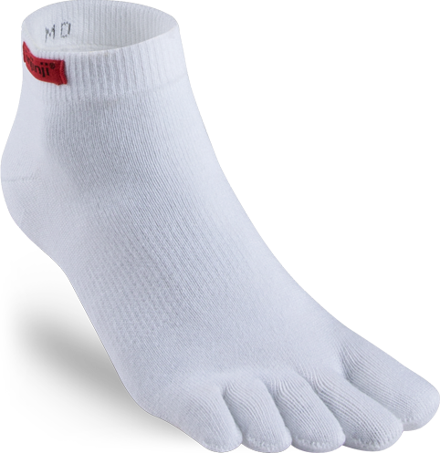 Injinji Sport Original Weight Mini-Crew White