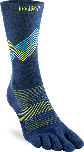 Injinji Run Lightweight Crew Glow