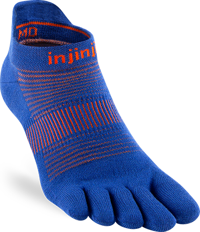 Injinji Run Lightweight No-Show Sapphire