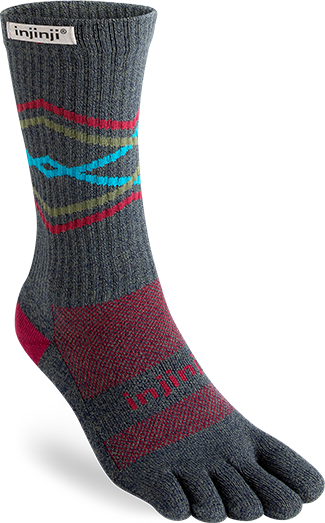 Injinji Trail Midweight Crew Peak
