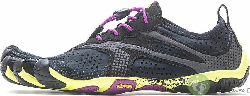 Vibram FiveFingers V-RUN da donna Nero/giallo/viola
