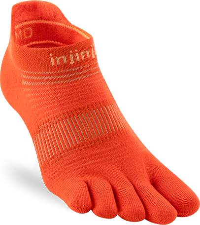 Injinji Run Lightweight No-Show Flame