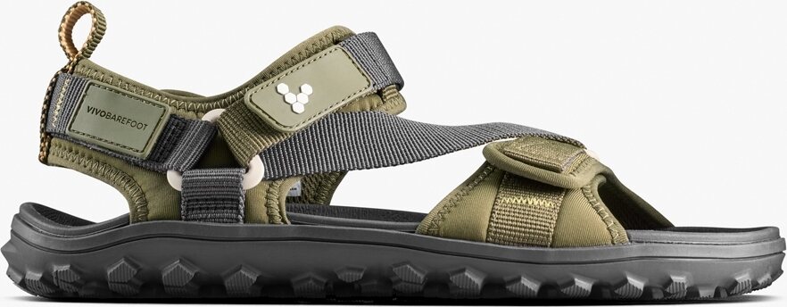Vivobarefoot Tracker Ora Sandal da donna Dark Olive