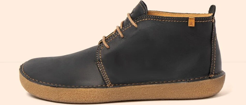 El Naturalista schoenen met veters Zwart