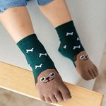 Κάλτσες με δάχτυλα "Cat"