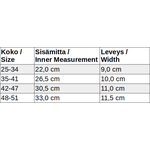 Omaking sötét gyapjú-alumínium talpbetétek