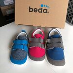Beda Barefoot children's canvas sneakers