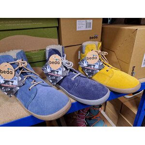 Beda Barefoot Winterschuhe, Mit Schnürung
