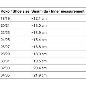 Formreich lasten nahkatossut