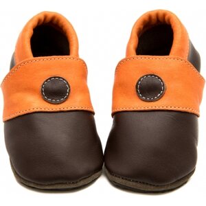 ZeaZoo KIWI Dots with suede sole